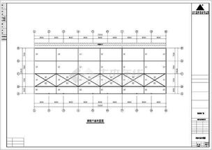 某地區高檔公司鋼結構工程建筑圖紙解析